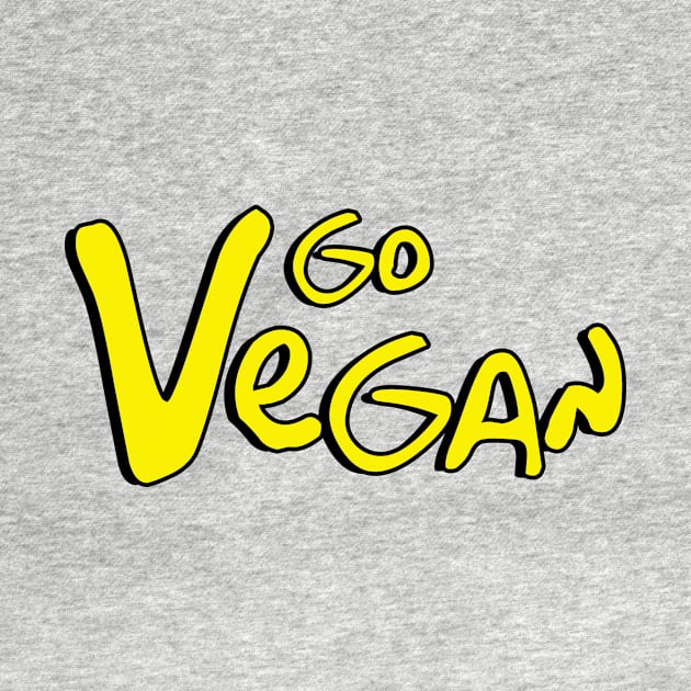 Go Vegan by nerdyveganshop